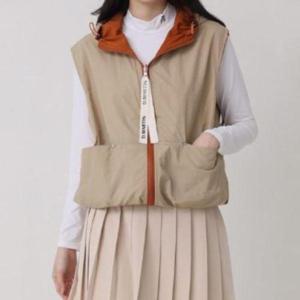 [신상오픈런]여성용 양면 후드 바람막이 조끼 간절기용