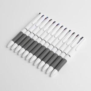 멀티펜 3색 볼펜 10p세트 (0.5mm) 홍보 인쇄 판촉볼펜 (WD4D028)