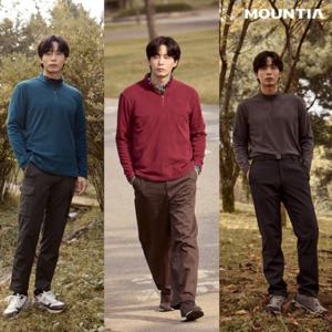 [마운티아] 25FW 남성 겨울티셔츠 3종