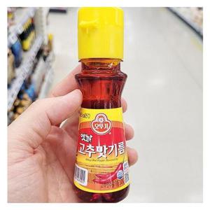 오뚜기 고추맛기름 80ml x 3개 d29434