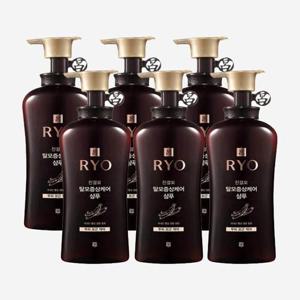 [엘루맘] 려 진결모 샴푸 두피모근케어 490ml 6개