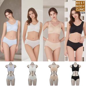 [방송에서만 정품팬티 4종 더][비비안] BBC 26SS 쿨 메쉬 텐션핏 브라팬티 패키지