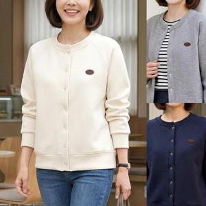 [엄마옷 로즈맘] 푹신한소프트패치자켓