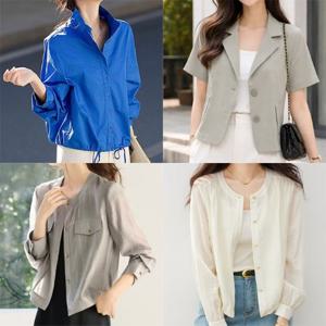 [블랙퀸] 썸머 햇빛차단 자켓 4종택1 blk004616