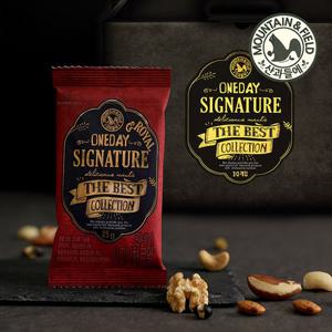 [산과들에] 프리미엄 국산 잣 하루견과 원데이시그니처로얄 25g 100봉