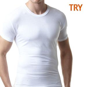 [트라이] 남성 반팔 런닝 3매 세트