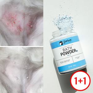 [울지마마이펫] 세균곰팡이 제거 블루파우더 고체솝 1+1