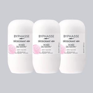 [바이빠세] 롤온 데오드란트 로즈향 48H 50ml X 3개