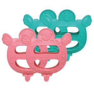 앙쥬 아기띠 치발기 2개입 신생아 아기 치아발육기 장난감