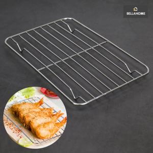 [벨라홈] 국내산 다용도 스텐레스 튀김 받침망(중)