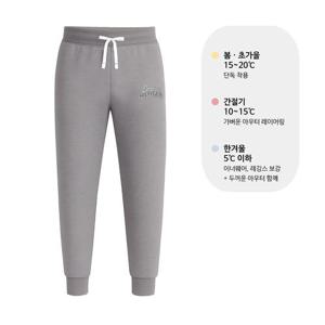 (100사이즈)타미힐피거 그래픽 조거팬츠 남자 긴바지 09T4154-004