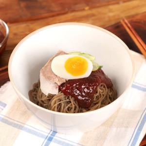 [냉면家]매콤한 메밀 비빔냉면 10인분 (사리2kg＋비빔장300gx2개)
