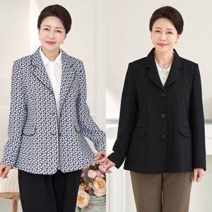 [엄마옷 로즈맘] 로지스베이직카라자켓/엄마자켓 중년여성자켓 5060