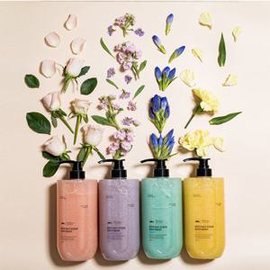 바스파 스크럽 사해소금 바디워시/클렌저 각질케어 1000ml