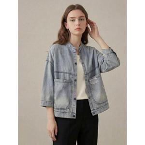 [화세](77까지)7부차이나빅포켓데님자켓_HB3FJK002C