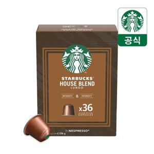 스타벅스 하우스 블렌드 x36개입 by 네스프레소