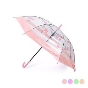 양산 우산 양우산 우양산 장마 마이멜로디 캐릭터 56 투명창 1단 장우산 학생