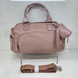 [에스콰이아]여성 데일리 경량  태슬장식 원단 도트 겸 크로스백 EODSHB875_JK