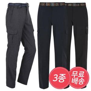 [리빌모아][3종세트]밑위가 길어 편안한 중년청바지 아웃도어 등산바지 무료배송 1+1+1