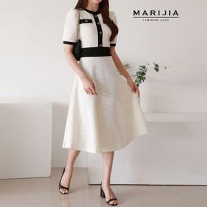 [마리지아]츄르 트위드 원피스_MOPB21045