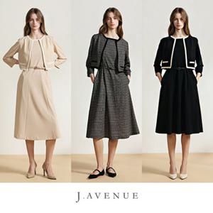 [런칭가 69,900원] 25SS 최신상 투인원 크레이프 자켓 원피스 1종 RF251F0101OP