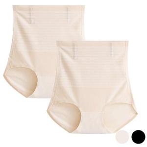 [마이핏]여성 몸매 보정 속옷 뱃살 커버 심리스팬티 똥배팬티2종