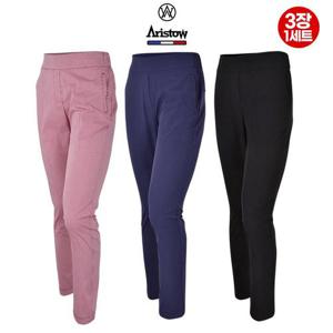 [한정수량 특별세일] 여성 허리밴드 스판바지 3종1세트