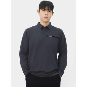 [빌리버스]남성 캐주얼 가을 포인트포켓 스트레치 골프웨어 칼라 긴팔티셔츠 BRM029