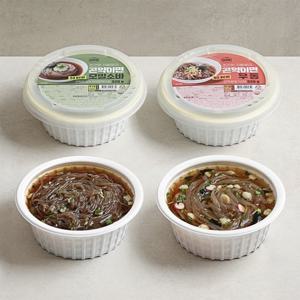 [다신샵] 54kcal 바로먹는 곤약이면 2종 20개/ 노밀가루 발효곤약 모밀소바 우동