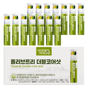 [네츄럴올가] 올리브오일캡슐 올리브트리 더블코어샷 1박스 (14병)