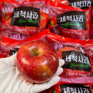 [바잘] 껍질째먹는 세척사과 중과 4kg 20과내외 [JCK]