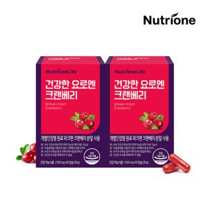 [뉴트리원]건강한 요로엔 크랜베리 2박스(2개월분)