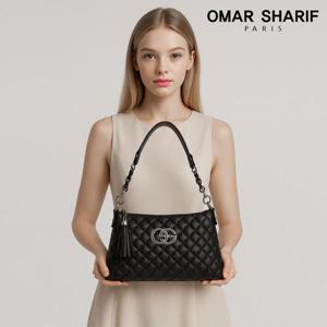 [오마샤리프] 캐비어가죽 숄더백 겸 크로스백 OS192 (정상가 138,000원)