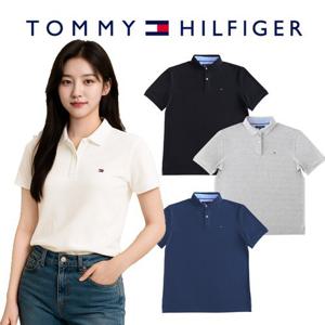 ★타임특가★ 타미힐피거 남녀공용 여름 PK 반팔 카라티