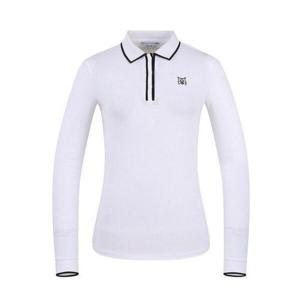 [링스골프]여성 포인트라인 카라 티셔츠 L21C1TO058_OD