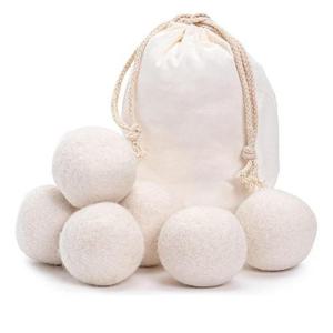 [BZJHJLL0_4B]건조기 양모볼 (7cm) 6P 드라이어볼 세탁