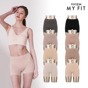 [비비안](앱 10%)[비비안] 마이핏 오가닉 네모팬티 8종