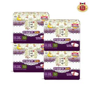 [쏘피]바디피트 귀애랑 오버나이트 12P x 4팩