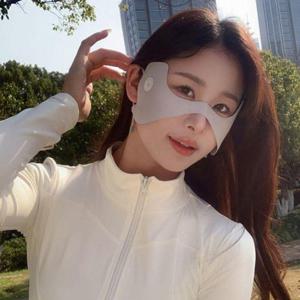 야외 스포츠 자외선 차단 마스크 패치 1P 골프 피부