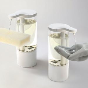 [무아스] 대용량 클리어 젤타입 자동 디스펜서 손세정기 주방세제 손세정제