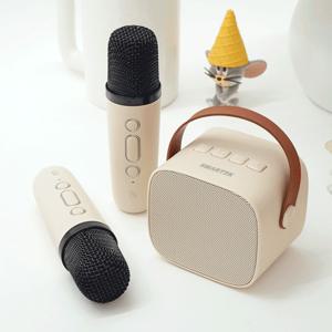 [ VIP 특가 I 스마텍 ] 다용도 노래방 듀얼마이크 블루투스 스피커 I 여행 캠핑 홈파티 강연 추천템