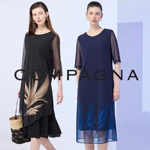 [꼼빠니아] 25SS 썸머 레이디 메쉬 원피스 2종