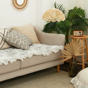 아망떼 메르시 시어서커 리플 프릴 쇼파패드 4인