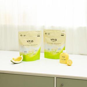 스웨이 식기세척기 올인원 액체캡슐세제 그린자몽52입 2개+내부 클리너 250mL