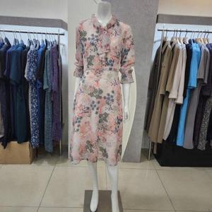 [안지크]플라워 티이넥  원피스(AI2OP5180)