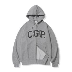 [코드그라피]코드그라피 CGP 아치 로고 후드 집업 다크그레이 CBEBUTC330DG