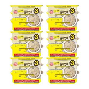 오뚜기밥 발아현미 210G X 18개