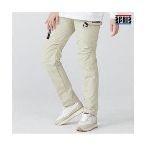 [스프리스]여성 지퍼 카고 팬츠 베이지
