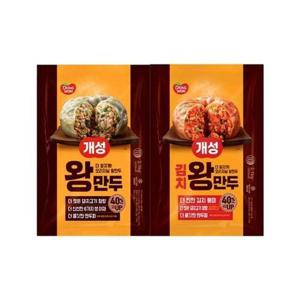 [동원]개성왕만두 2.1kg + 개성김치왕만두 2.1kg/선택