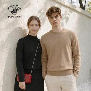 [비버리힐즈폴로클럽] 간절기 여성/남성 베이직 니트,스웨터